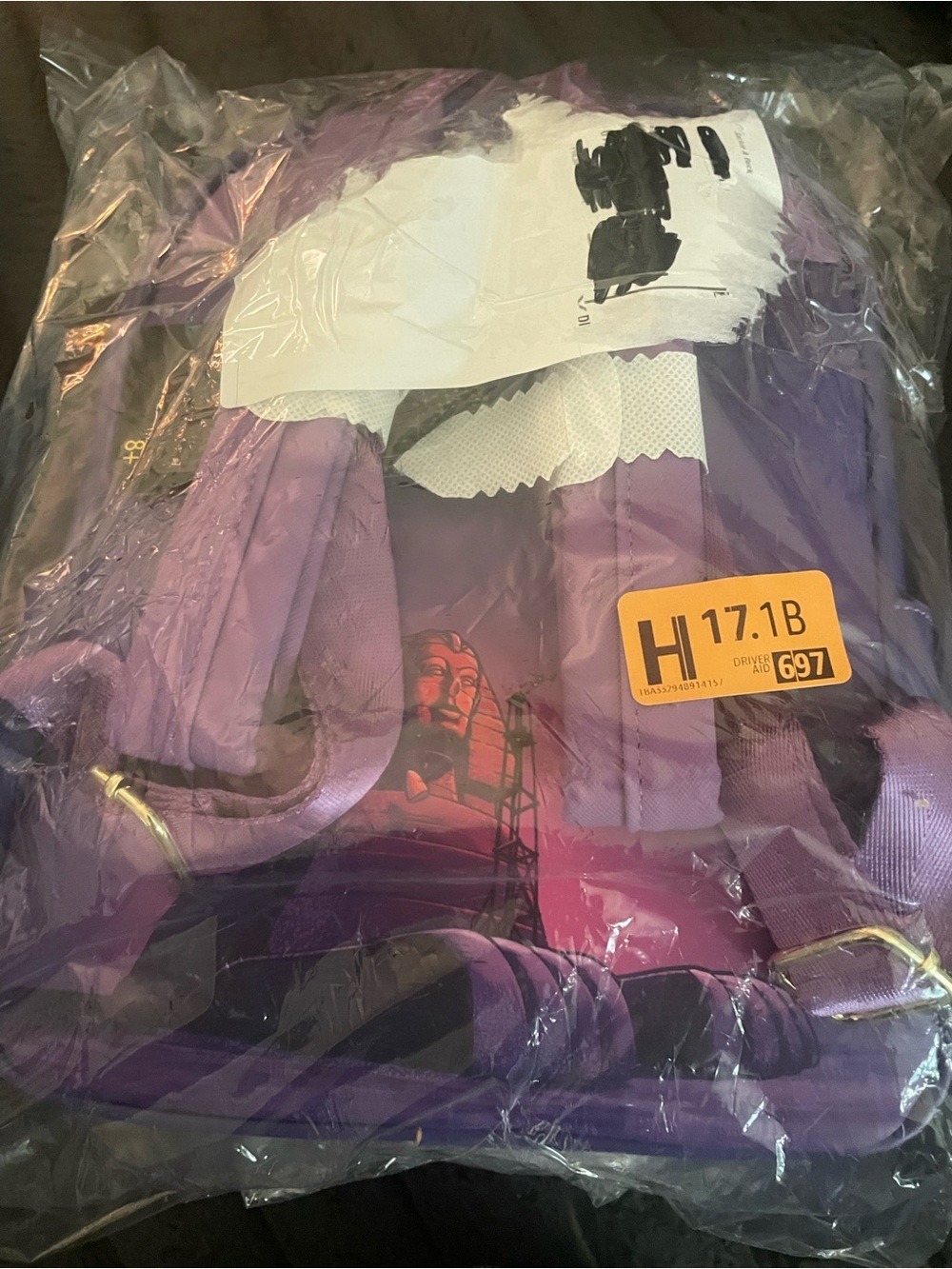 Aladdin&Jasmine Carpet Ride Loungefly Mini Backpack NWT - Picture 5 of 7